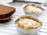 Жюльен с курицей и грибами