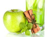 Яблочно-молочный коктейль