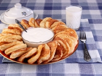 Банановые оладьи