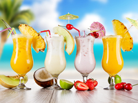 Коктейль "Фруктовый рай"