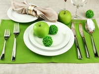 Летняя сервировка в зеленых тонах: ТОП-10 идей