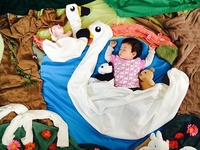 Мир спящего ребенка: Фотопроект креативной мамы