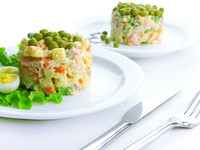 Летний салат Оливье