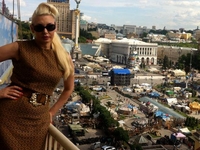 Светлана Вольнова поздравила жителей Киева с уборкой Майдана