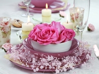 Свадебная сервировка в розовых тонах: ТОП-15 праздничных идей