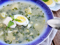 Зеленый борщ