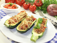 Фаршированные кабачки по-итальянски