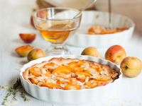 Кекс с абрикосами