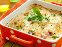 Картофельно-сырная запеканка