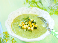 Крем-суп из кабачков и картофеля