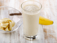 Ванильно-банановый коктейль