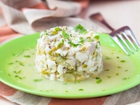 Тартар из японского соуса и тунца