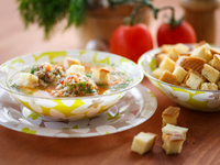 Говяжий суп с фрикадельками