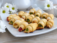 Рогалики с мармеладом