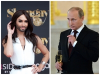 Кончита Вурст назвала Путина привлекательным мужчиной