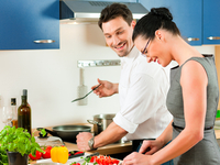 Как приготовить ужин вдвоем с мужем