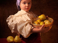 Маленькая модель Афина: Изумительные портреты