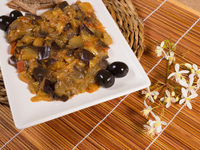 Икра из баклажанов с маслинами