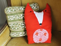 Подушка-зверюшка: Мастерим своими руками