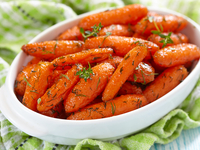 Глазированная морковь