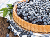 Как приготовить черничный пирог