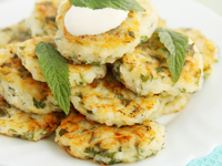 Сырники с зеленью