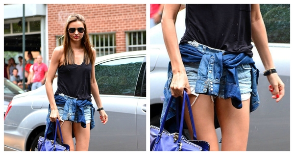 ТОП-10 образов с шортами от звездных модниц