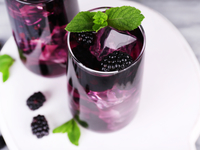 Ежевичный лимонад