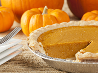 Американский тыквенный пирог с корицей
