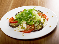 Капрезе из баклажанов