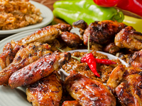 Шашлык из куриных крылышек