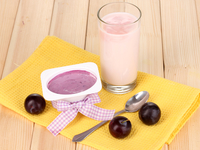 Гоголь-моголь со сливовым соком