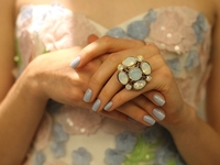 Три интересные идеи для свадебного маникюра