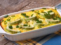 Кабачки, запеченные с сыром