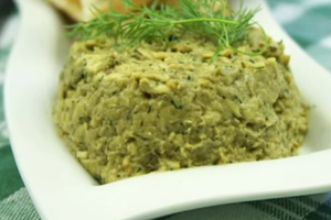 Как приготовить паштет из баклажанов (ВИДЕО)