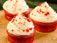 Кексы Красный бархат