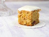 Яблочно-морковный кекс