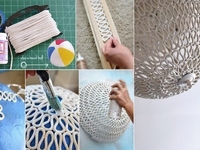 Как сделать веревочный абажур: Мастер-класс