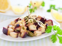 Холодные закуски из баклажанов: Три вкусные идеи