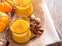 Смузи из тыквы с пряностями