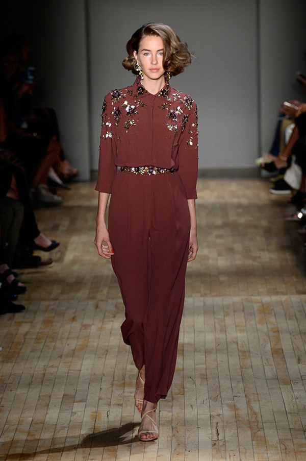 Любимый дизайнер Кейт Миддлтон презентовала коллекцию на Неделе моды