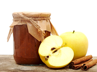 Яблочное повидло с корицей