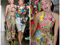 Look дня: Майли Сайрус в образе хиппи