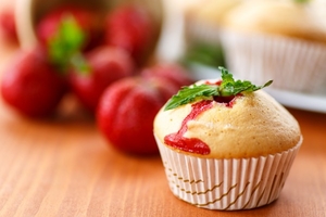 Как приготовить маффины с брусникой (ВИДЕО)