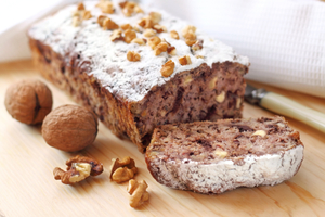 Как приготовить банановый кекс с орехами и шоколадом