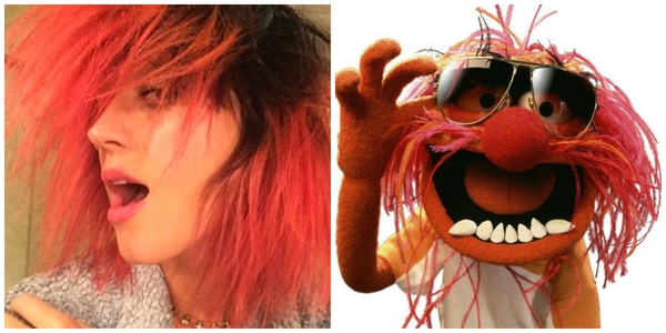 Кэти Перри сравнила свою новую прическу с куклой из Маппет-шоу