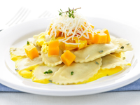 Равиоли с тыквой: Три вкусные идеи