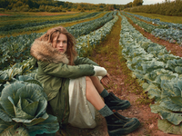 Время урожая: Деревенские фотосессии в журнале Vogue