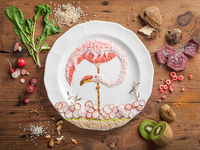 Птицы в тарелке: Фуд-арт от Анны Кевилл Джойс