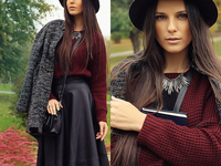 ТОП-10 образов с уютными свитерами